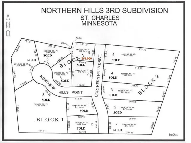 $84,000 | 240 Northern Hills Drive, St. Charles, MN 55972