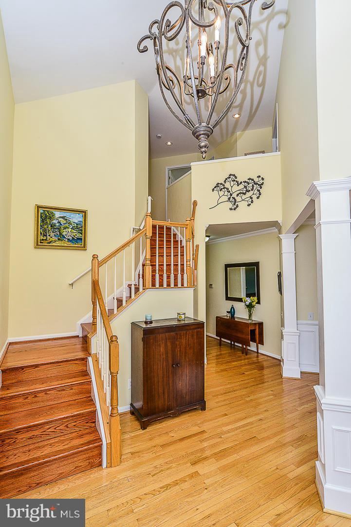 2491 Leyland Ridge Road Herndon, VA 20171 - Photo 3 of 30 Bright, open foyer opens to LR, DR and study