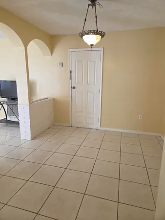 a view of empty room