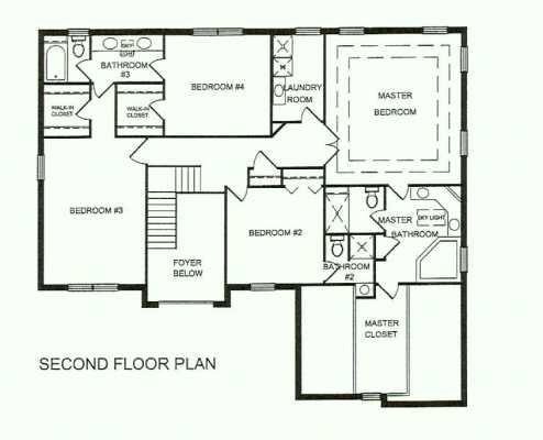 189 Pinkerton Road Wexford, PA 15090 - Photo 3 of 8 2nd Floor Plan.