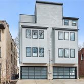 a front view of a building