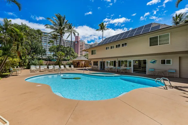 a dining room with furniture and a table
