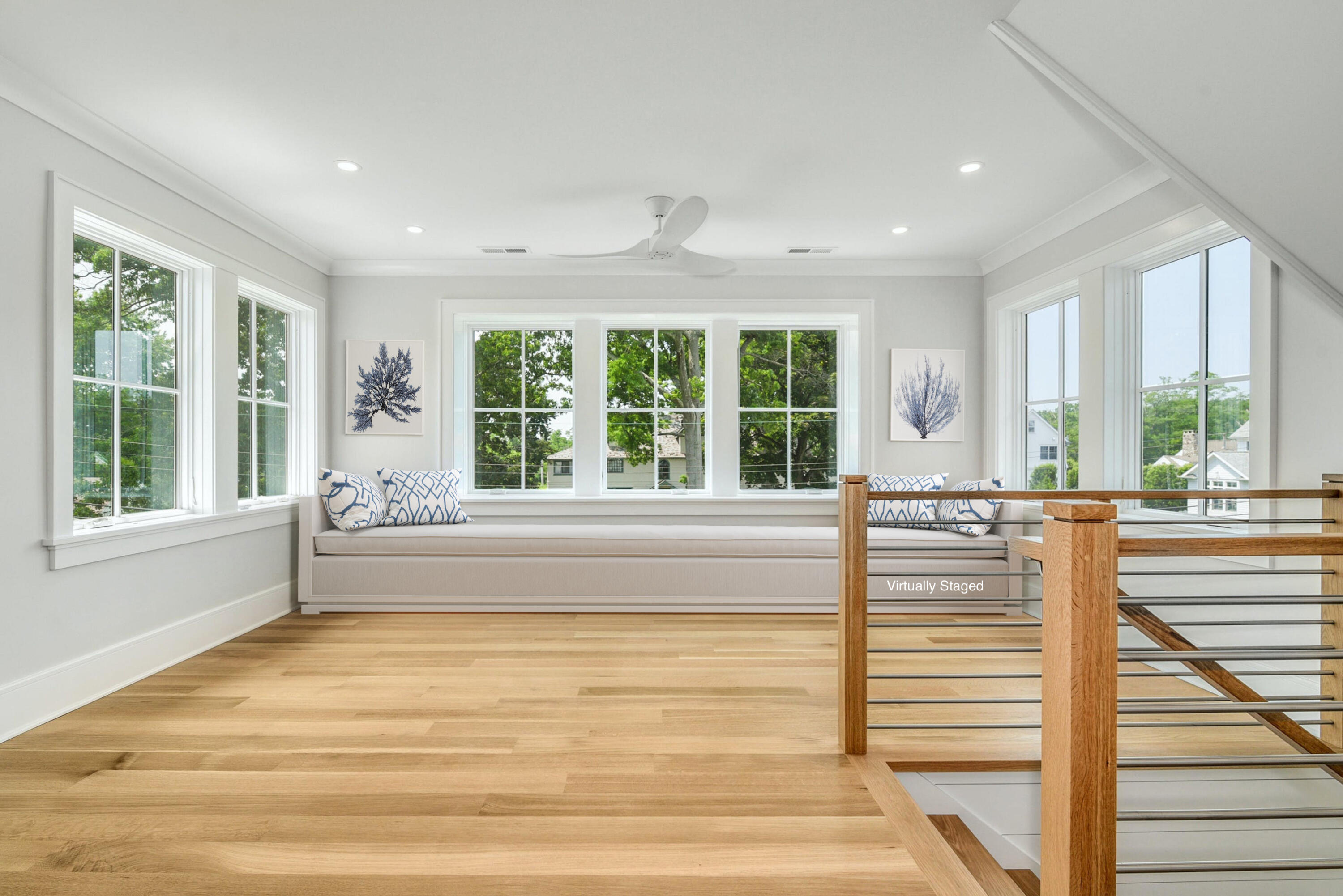 15 Waverly Road Darien, CT 06820 - Photo 21 of 36 a view of an empty room with wooden floor and a window