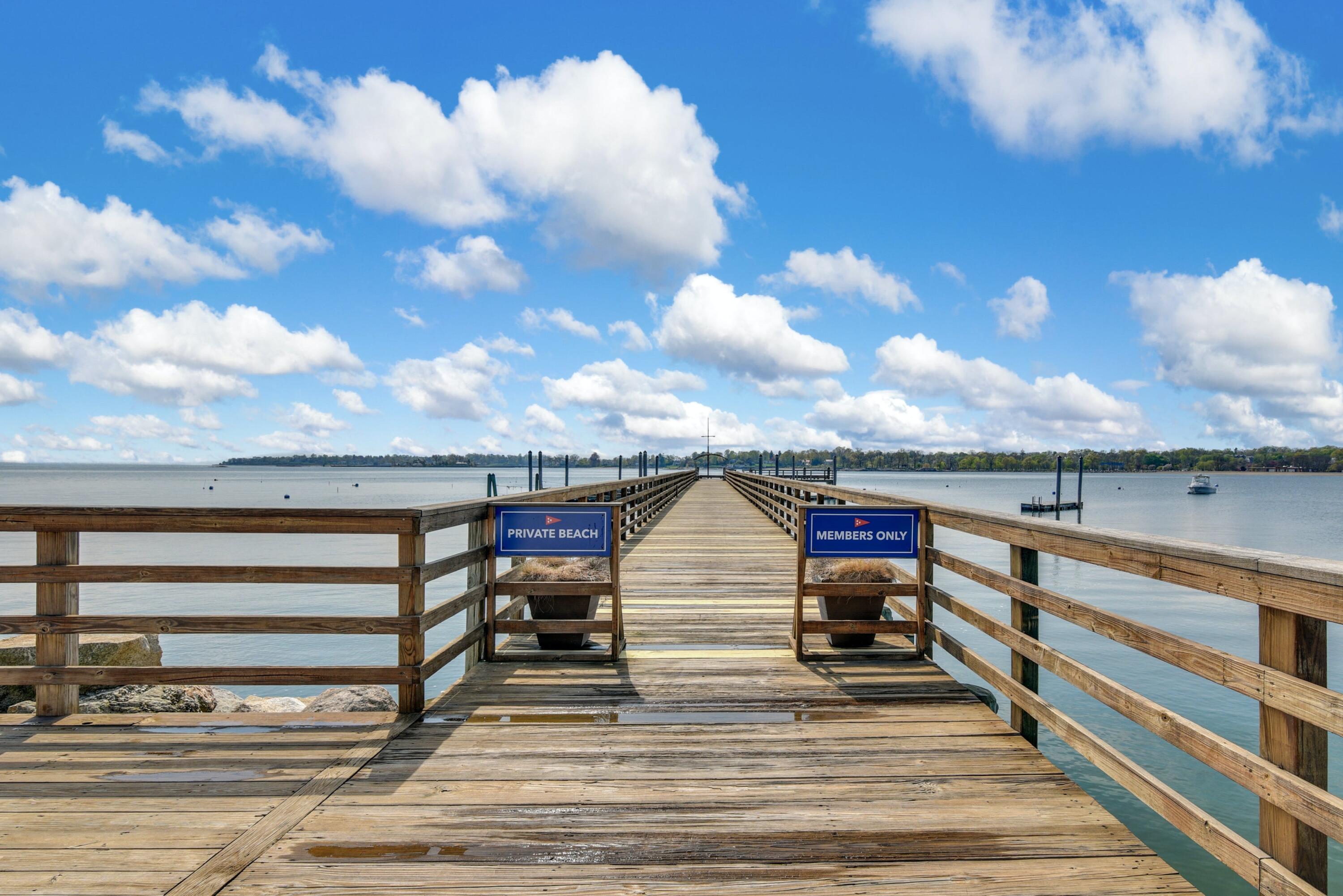 15 Waverly Road Darien, CT 06820 - Photo 35 of 36 a view of a roof deck with wooden floor and fence