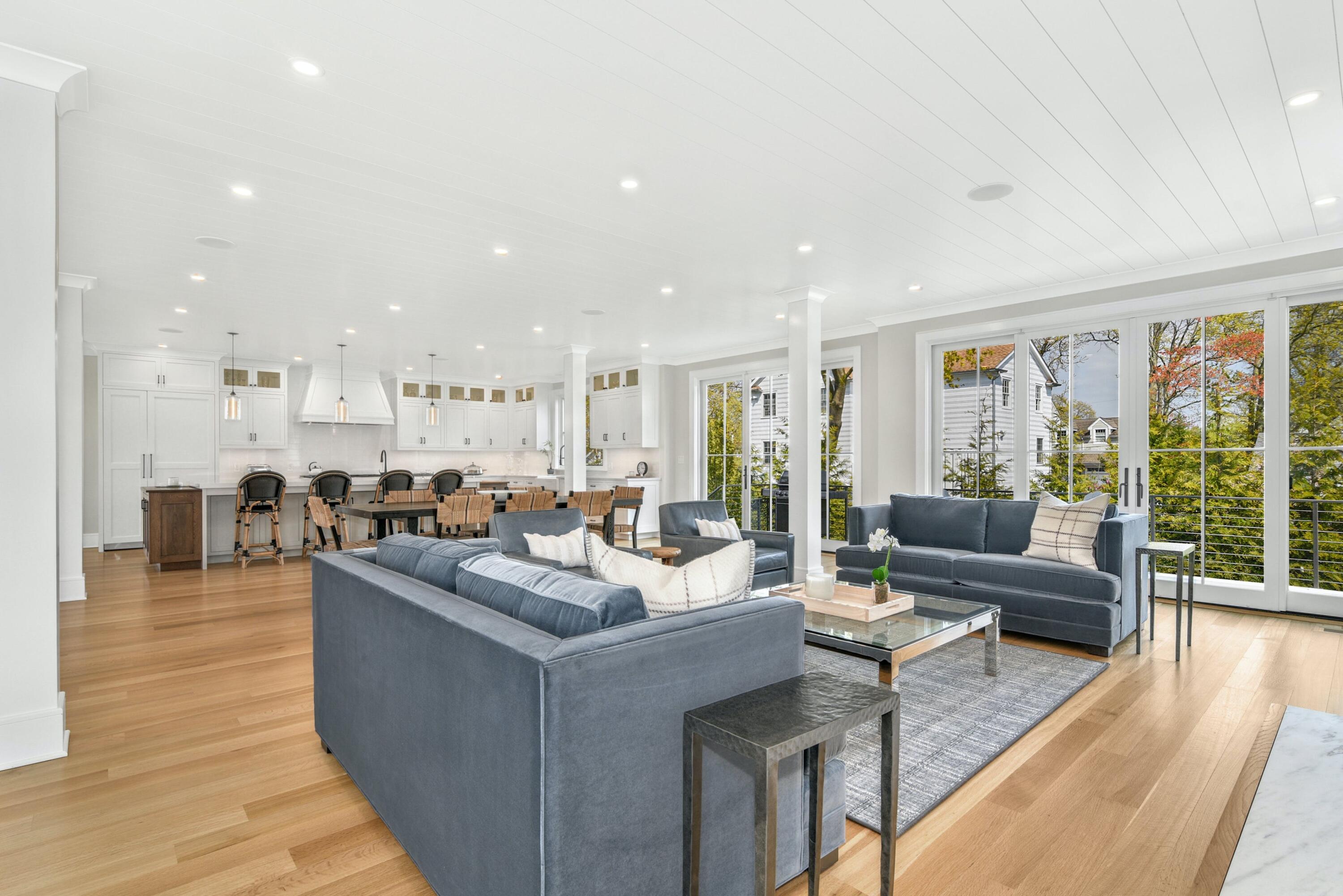 15 Waverly Road Darien, CT 06820 - Photo 9 of 36 a living room with furniture and a large window