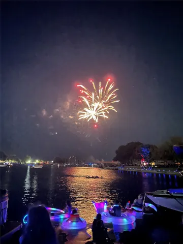 a view of yard with outdoor seating