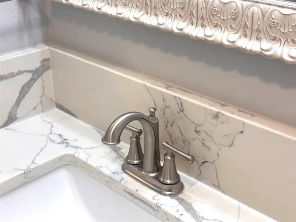 a close view of tap