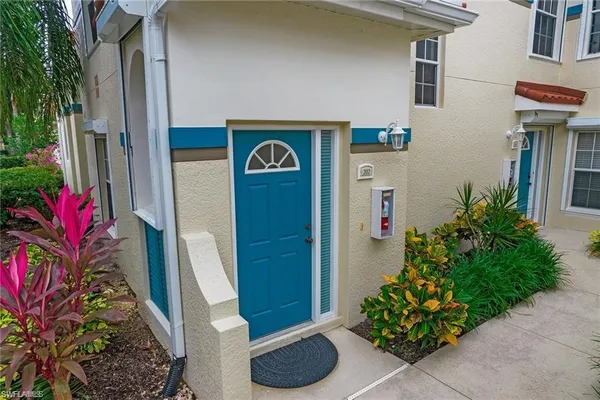 a front view of a house with entryway
