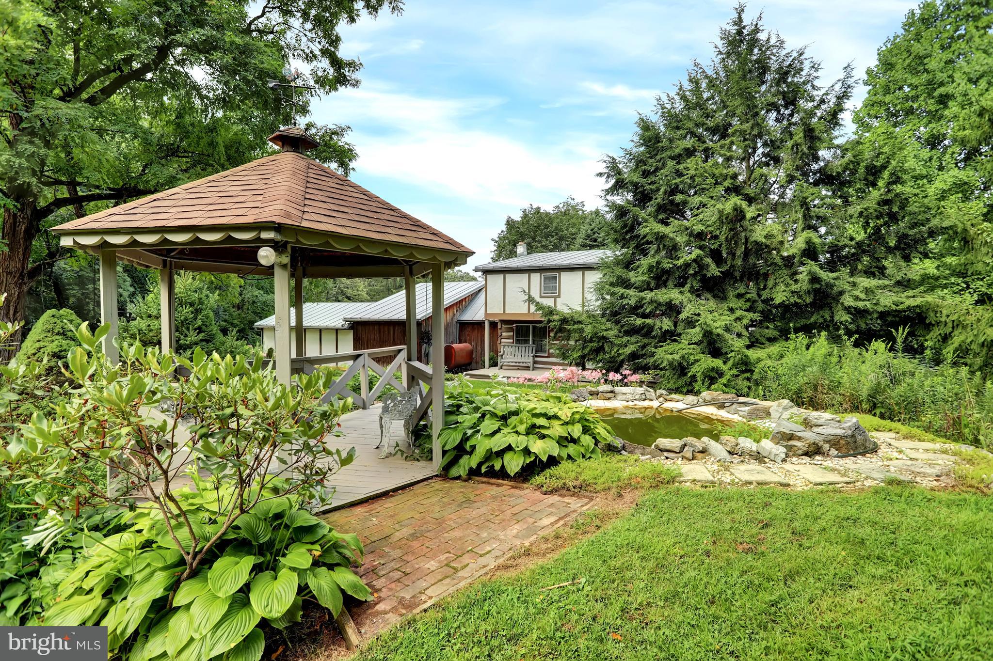 21 Graham Road Newville, PA 17241 - Photo 9 of 55 gazebo with fish pond