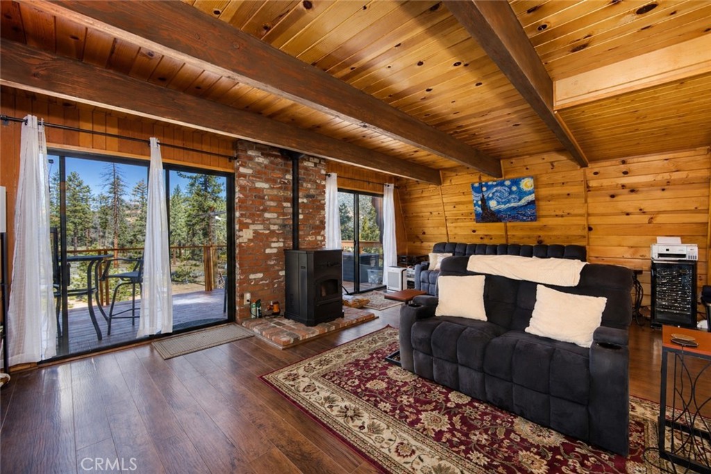 1916 Rustic Way Pine Mountain Club, CA 93222 - Photo 8 of 17 Livingroom view by stairs