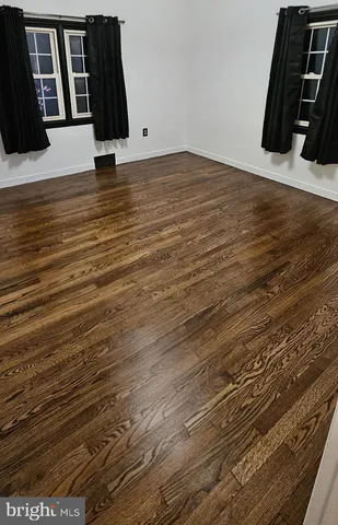 a view of a closet area