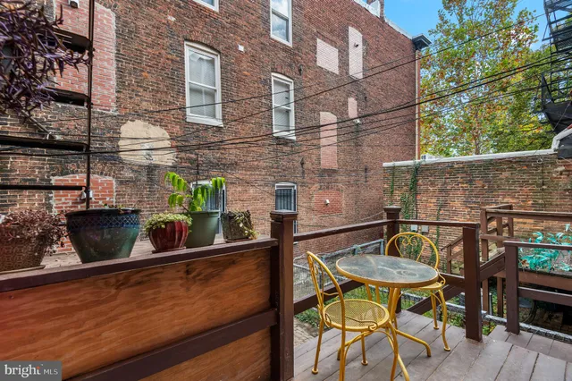 a view of outdoor seating area