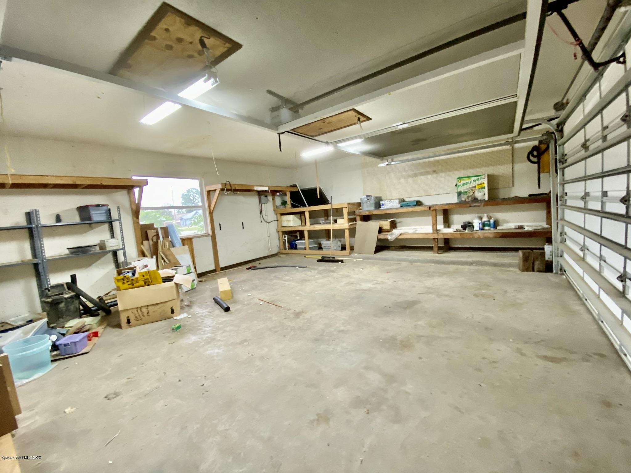 5282 Bridge Road Cocoa, FL 32927 - Photo 34 of 47 Oversize 2 Car Garage