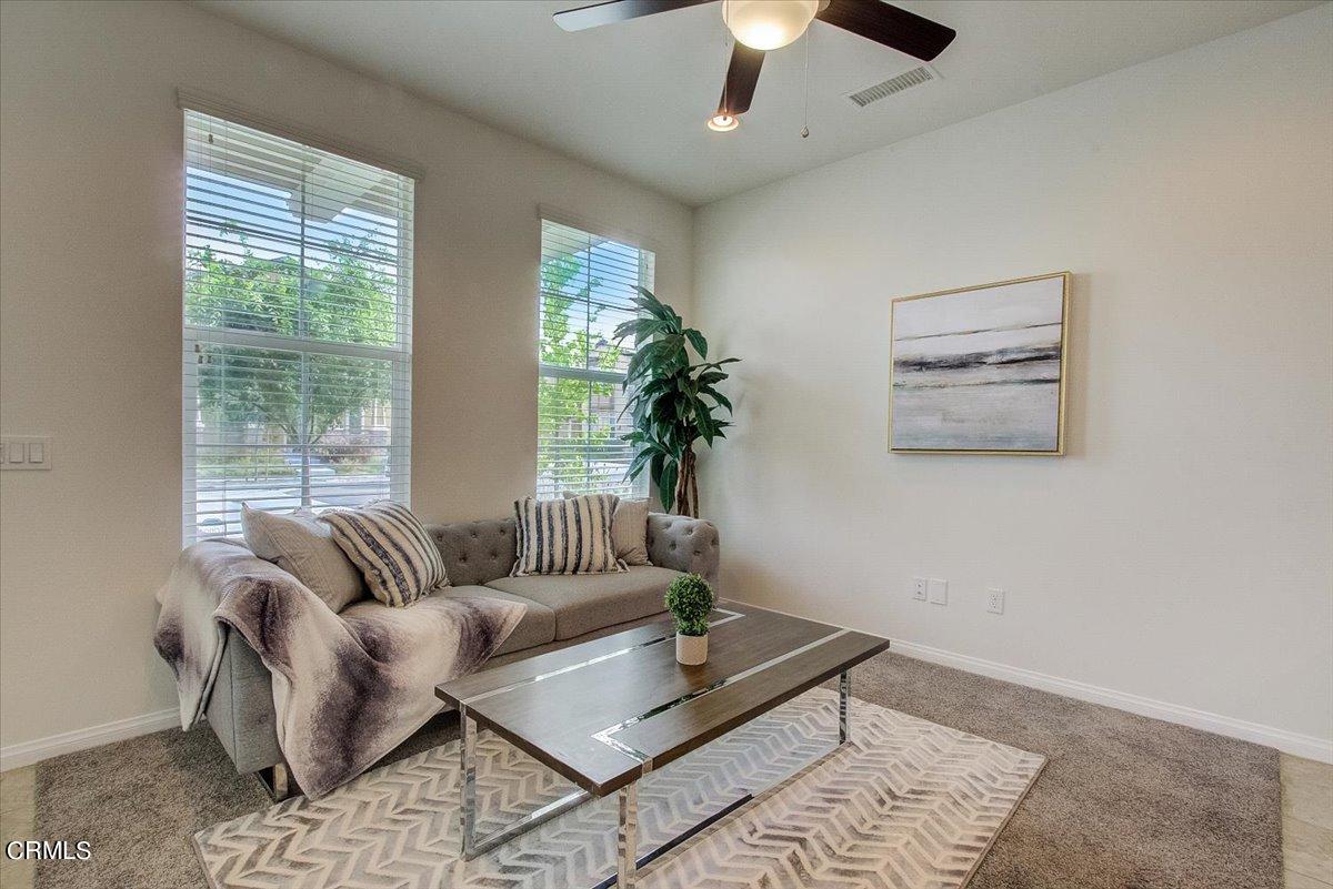 182 Stonegate Road Camarillo, CA 93010 - Photo 15 of 41 a living room with furniture and a potted plant