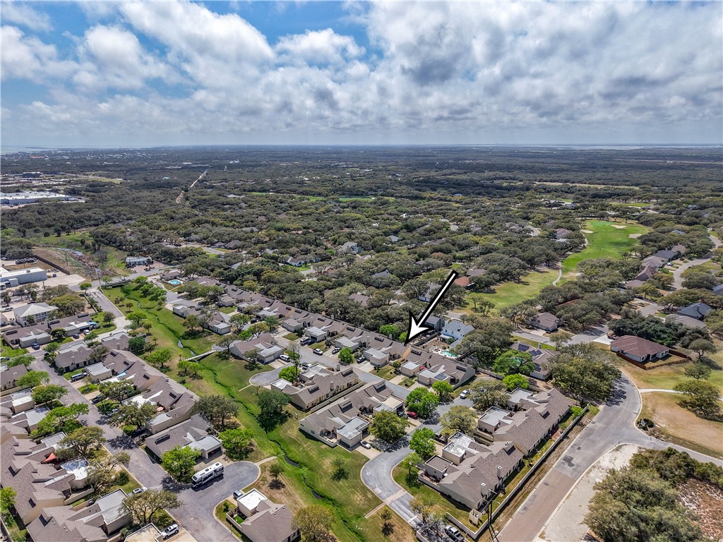 135 Santa Fe Rockport, TX 78382 - Photo 37 of 38 an aerial view of city and green space