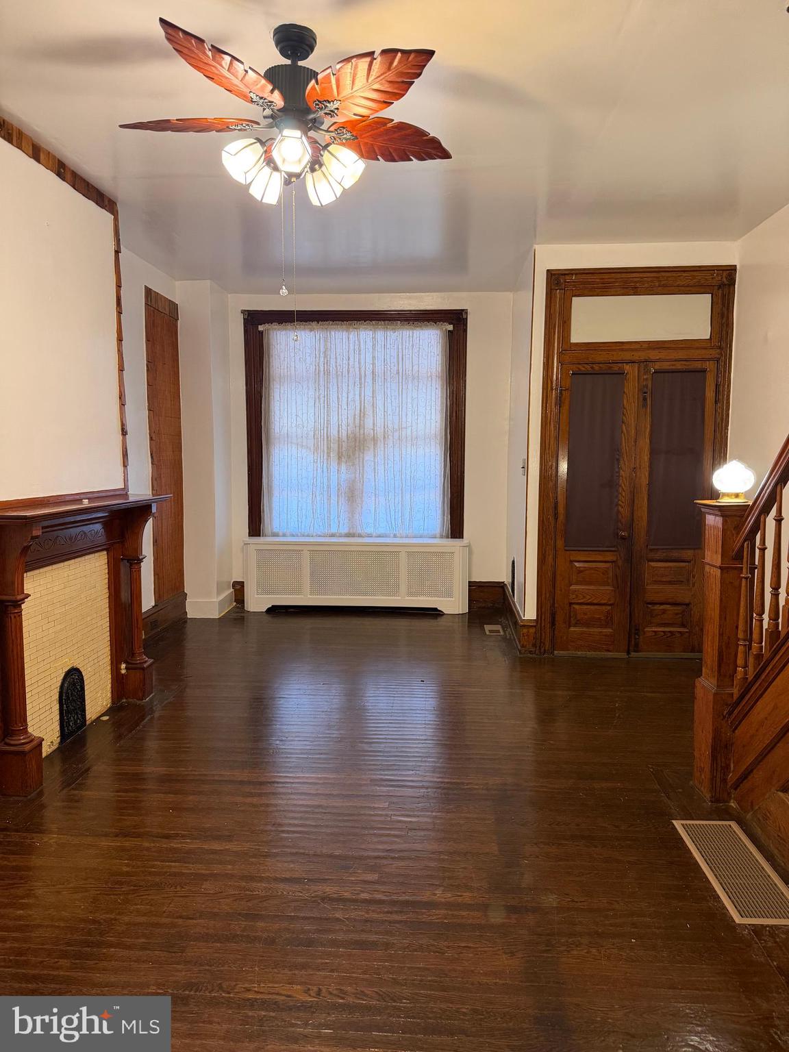 3141 North 7th Street Philadelphia, PA 19133 - Photo 3 of 15 a view of room with window and wooden floor