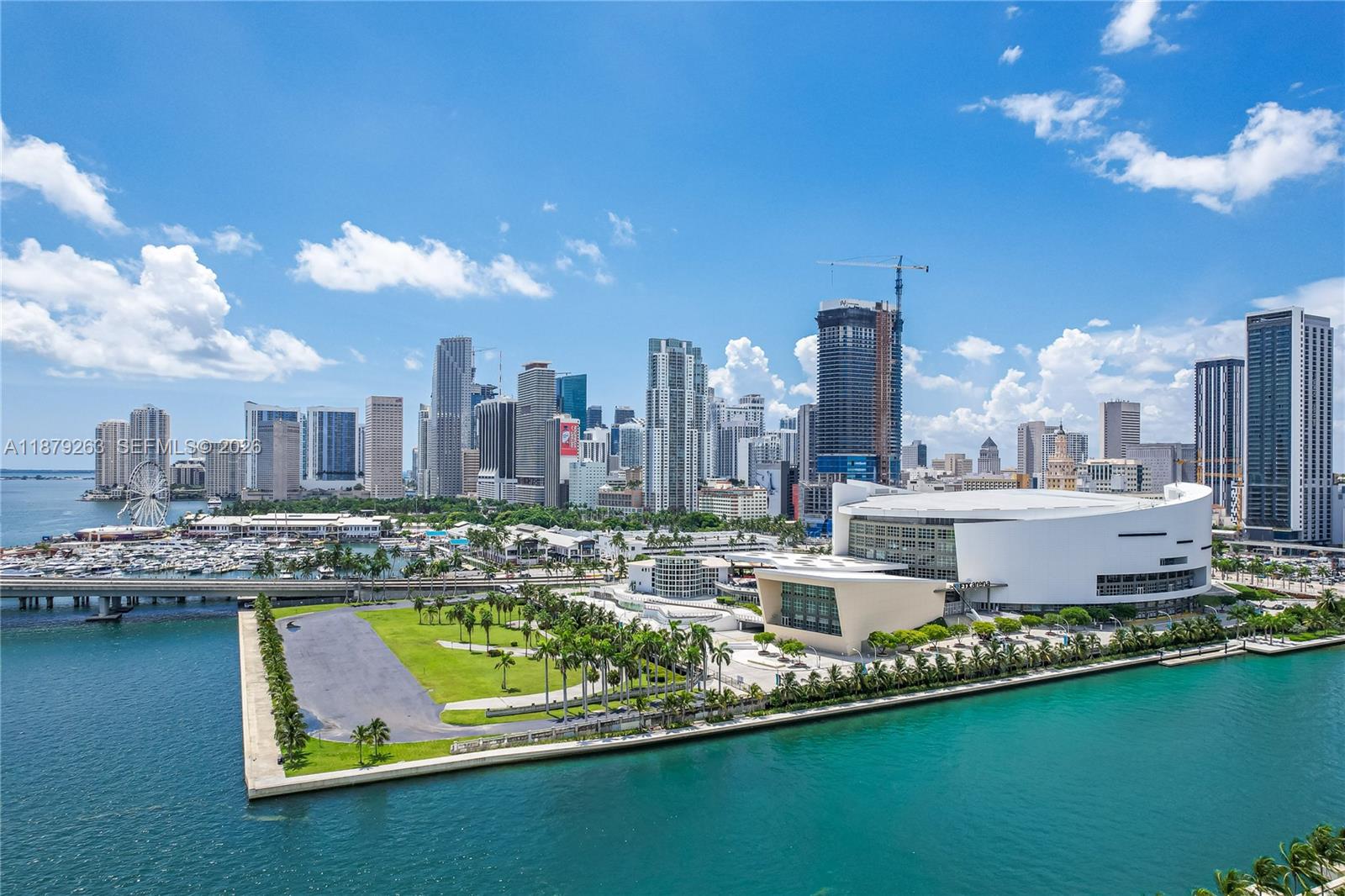 50 Biscayne Boulevard, Unit 3601 Miami, FL 33132 - Photo 39 of 83 a view of a city with tall buildings