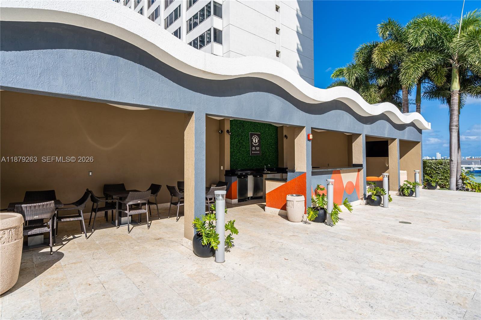50 Biscayne Boulevard, Unit 3601 Miami, FL 33132 - Photo 44 of 83 an outdoor space view of a patio