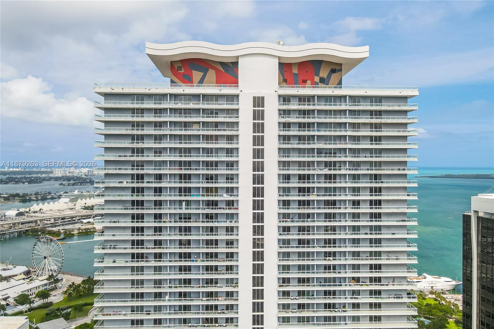 50 Biscayne Boulevard, Unit 3601 Miami, FL 33132 - Photo 59 of 83 a front view of a building