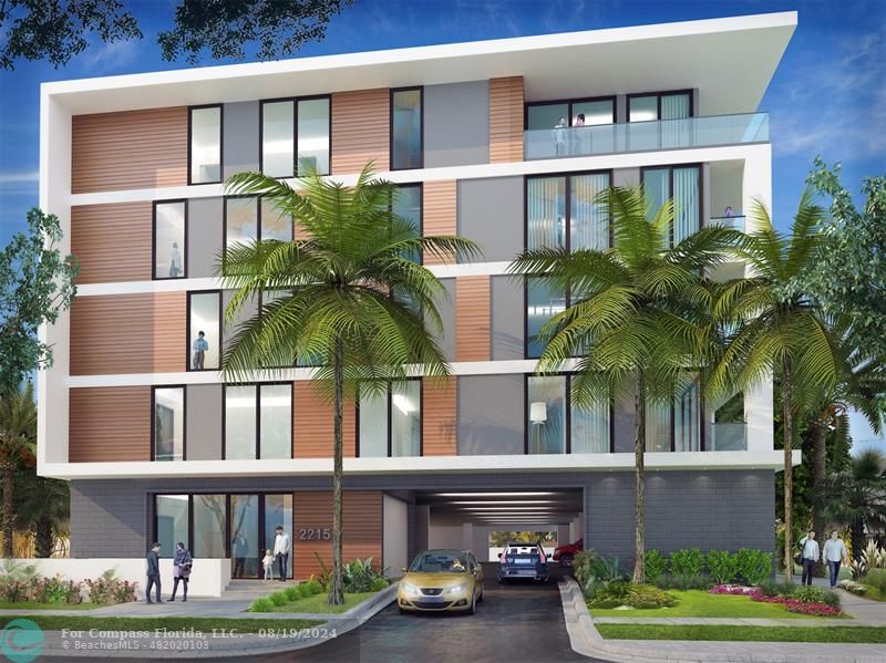 2215 Fillmore Street Hollywood, FL 33020 - Photo 1 of 7 a front view of a house with garden