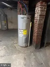 a view of water heater room