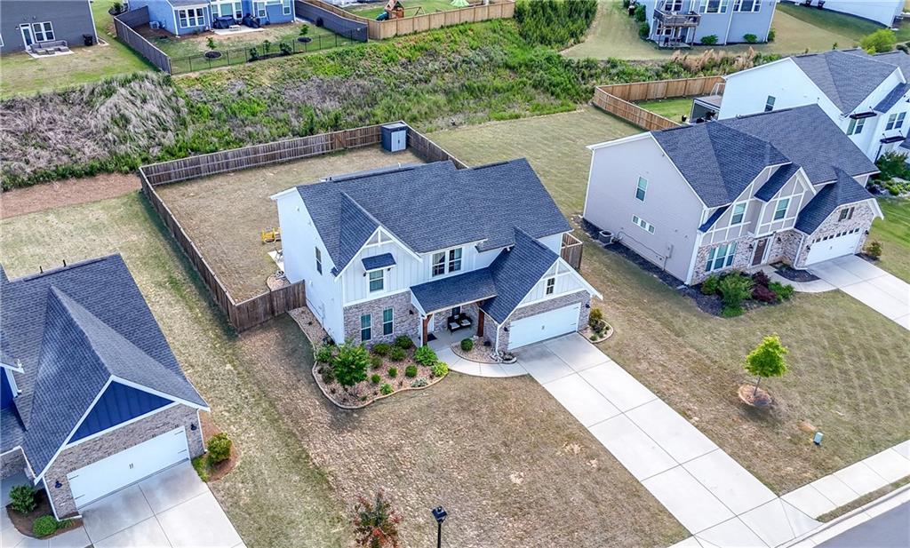 4607 Underwood Walk Powder Springs, GA 30127 - Photo 4 of 31 a aerial view of a house with a yard