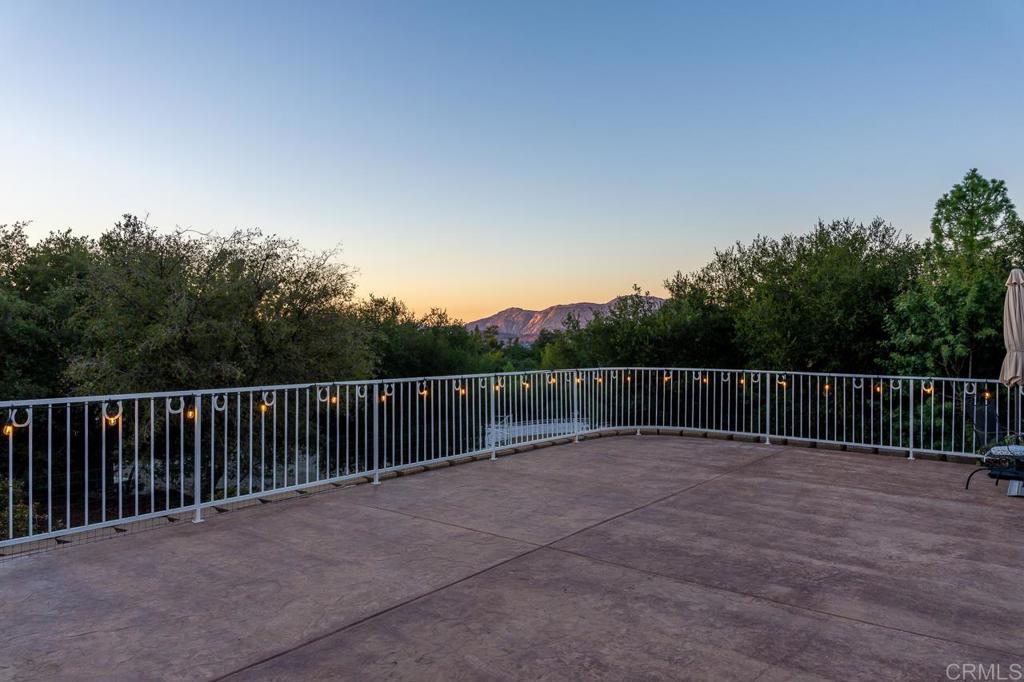 1356 South Grade Road Alpine, CA 91901 - Photo 34 of 68 a view of balcony with wooden fence