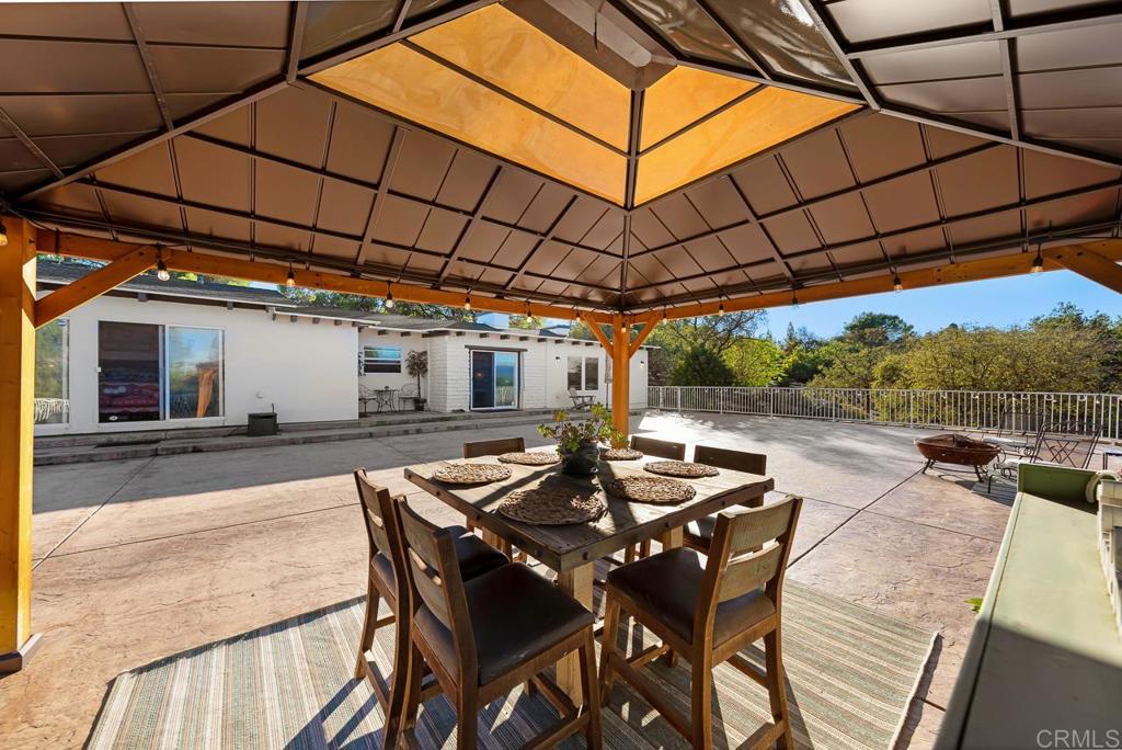 1356 South Grade Road Alpine, CA 91901 - Photo 35 of 68 a patio with a table and chairs