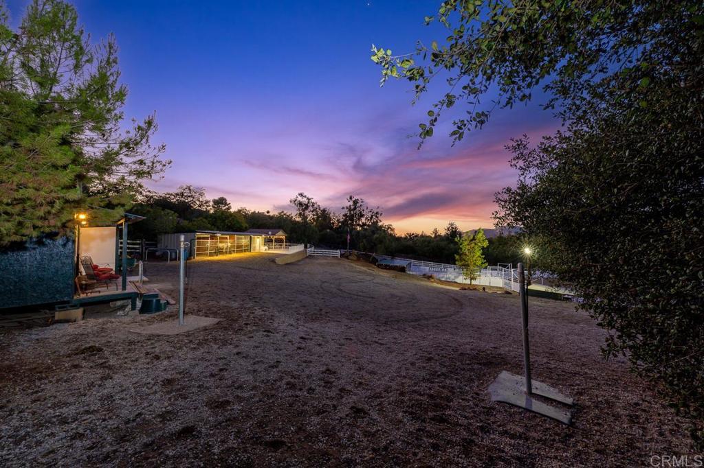 1356 South Grade Road Alpine, CA 91901 - Photo 55 of 68 a view of a backyard with large trees