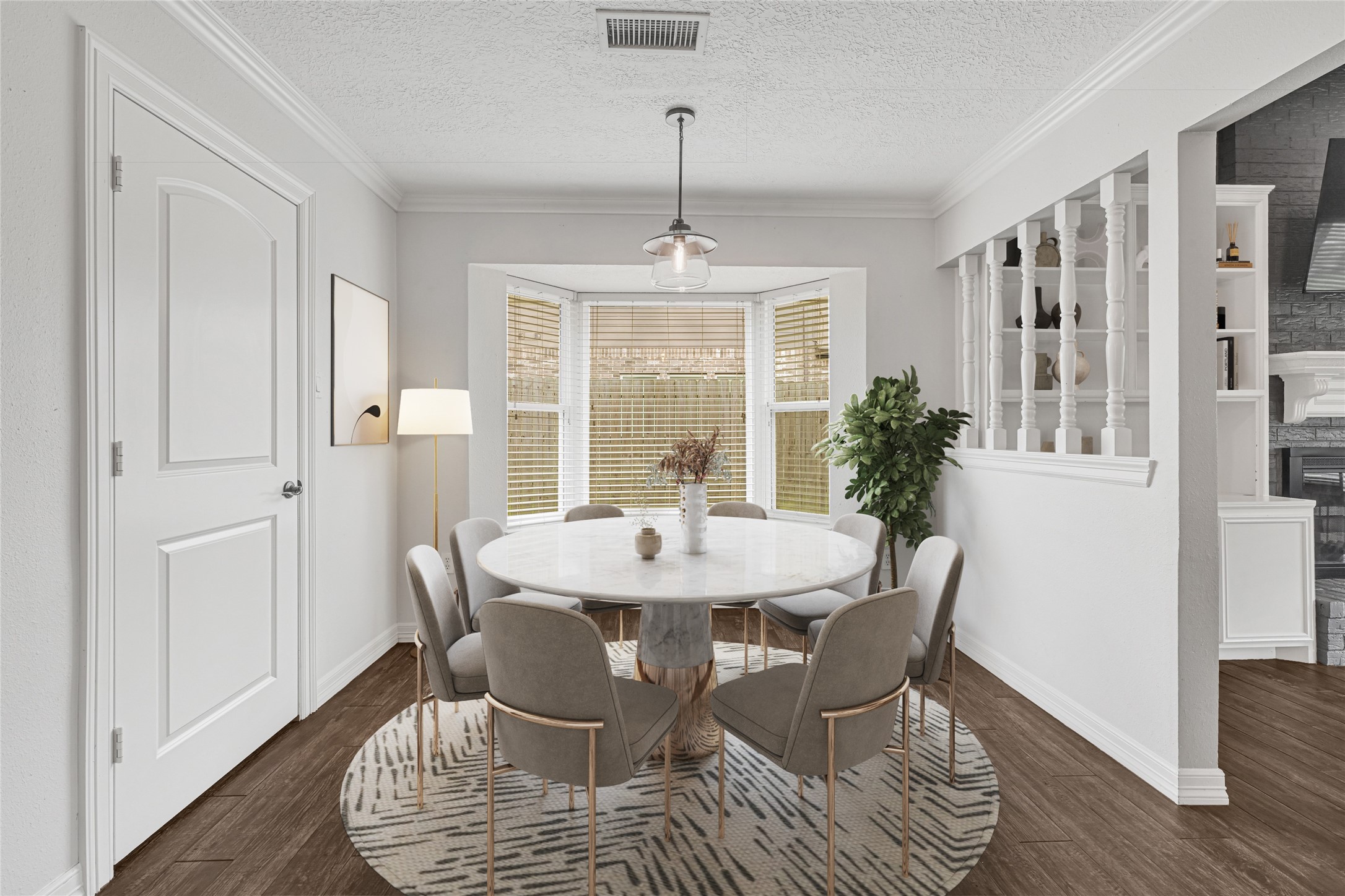 9611 Pinehurst Street Baytown, TX 77521 - Photo 10 of 37 Virtually Staged Dining