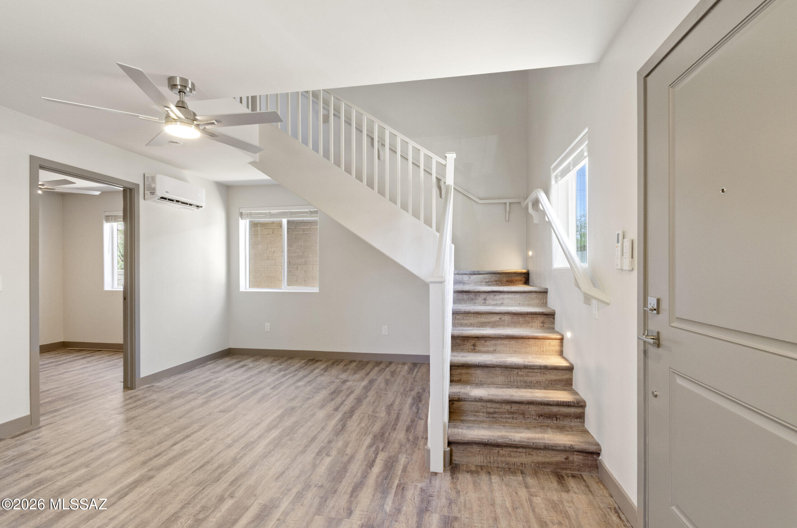 1720 East Edison Street, Unit 3 Tucson, AZ 85719 - Photo 17 of 31 Stairs leading to second bedroom upstairs