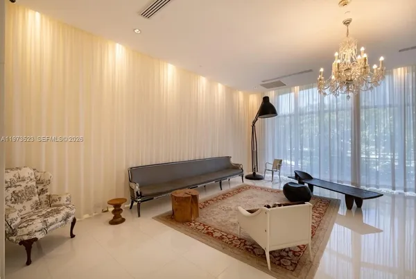 a front view of a building