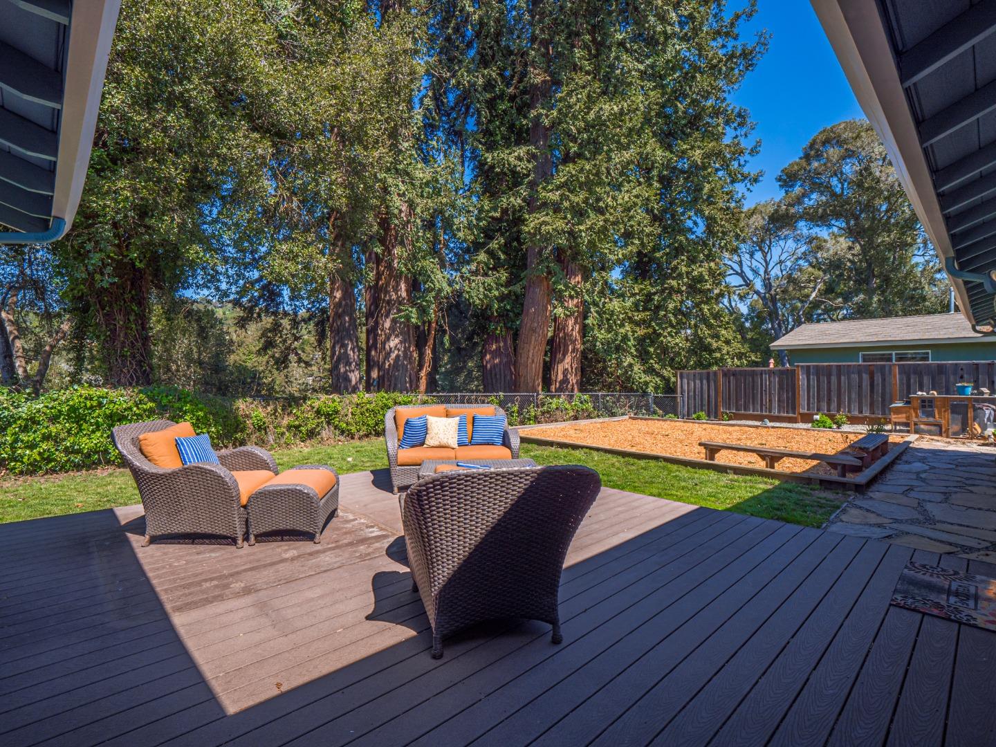 237 Siesta Drive Aptos, CA 95003 - Photo 29 of 43 a view of a house with swimming pool and sitting area