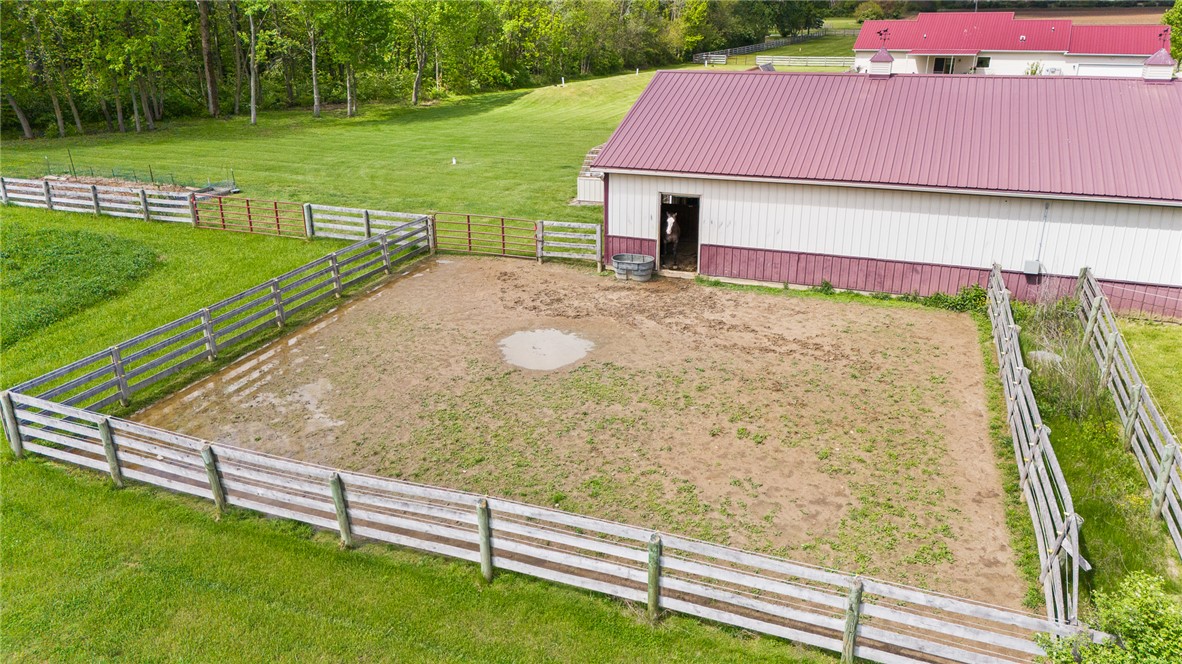 4222 Ramsey Road Springfield, OH 45502 - Photo 23 of 79 This expansive property features a well-maintained barn and fenced horse pasture, perfect for equestrian enthusiasts.