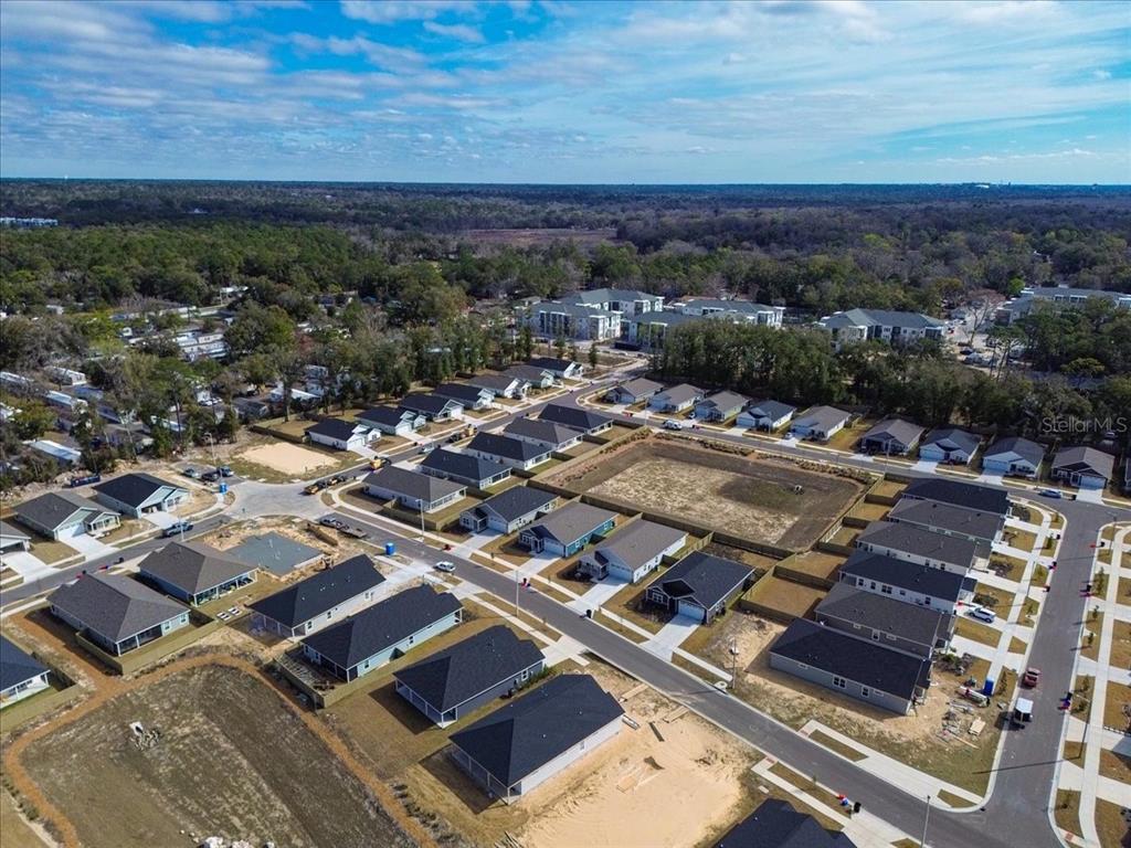 1054 Southwest 67th Street Gainesville, FL 32607 - Photo 36 of 37 an aerial view of residential house with outdoor space