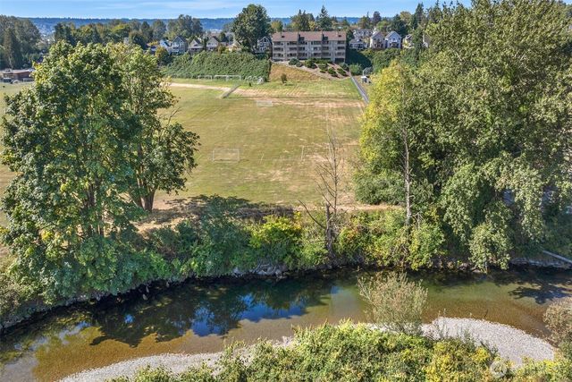 a view of an ocean and beach