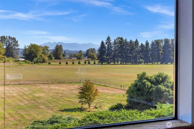 a view of an ocean from a city