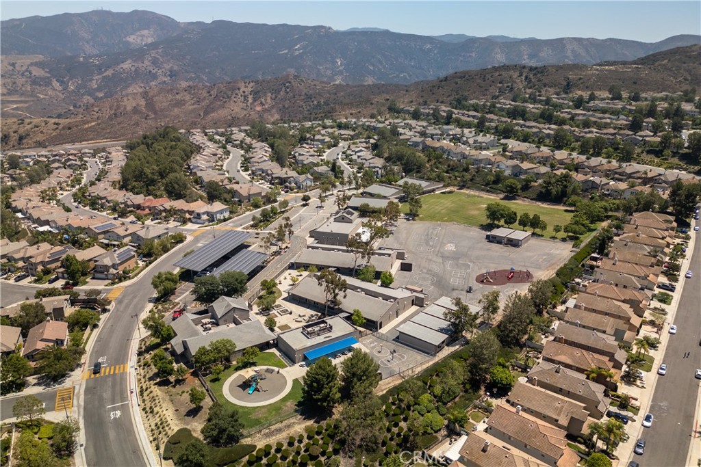 8750 East Heatherwood Road Anaheim Hills, CA 92808 - Photo 52 of 60 an aerial view of residential house with outdoor space