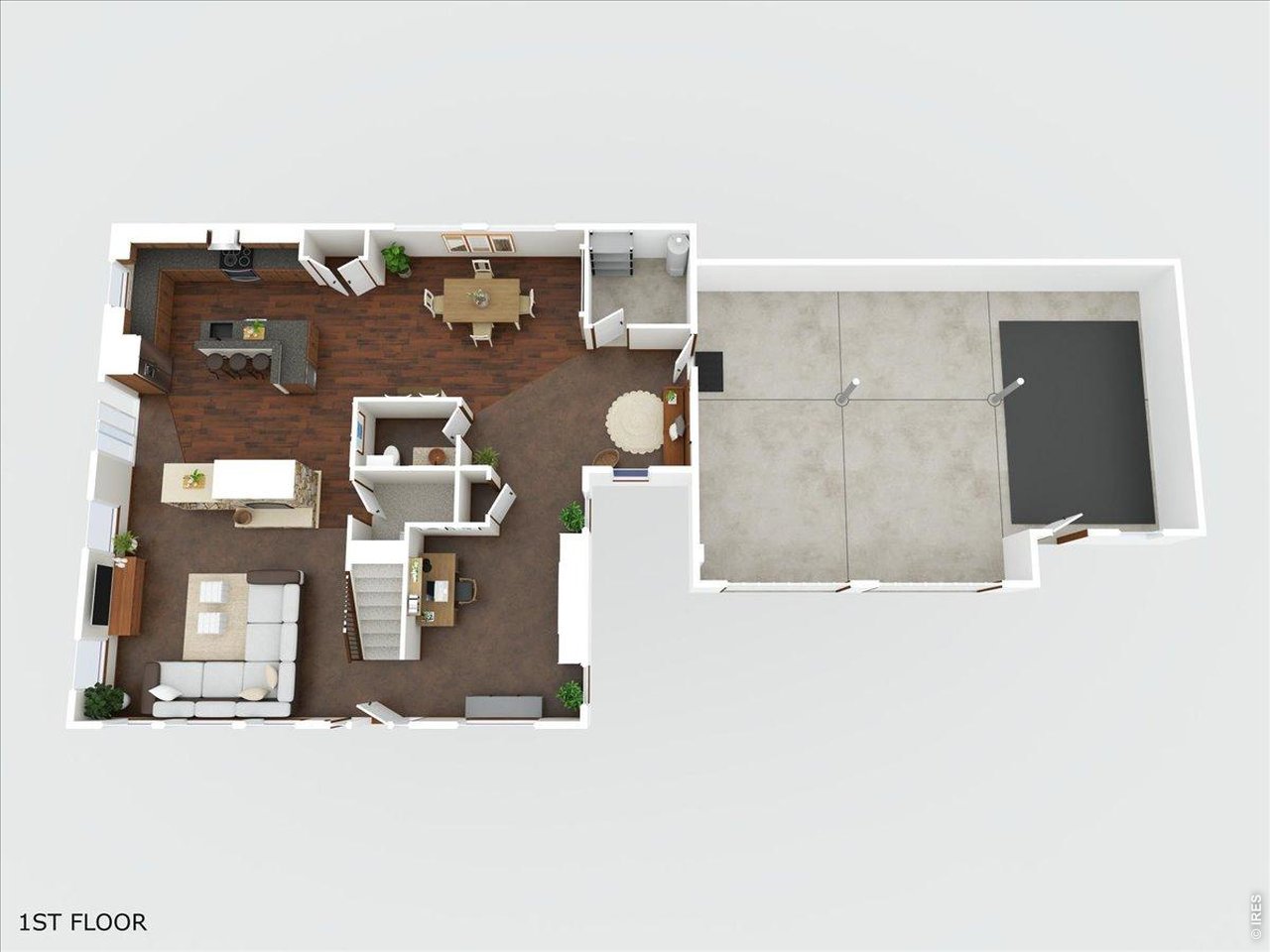 2565 Davis Ranch Road Bellvue, CO 80512 - Photo 48 of 50 1ST FLOOR - 3D TOUR AVAILABLE