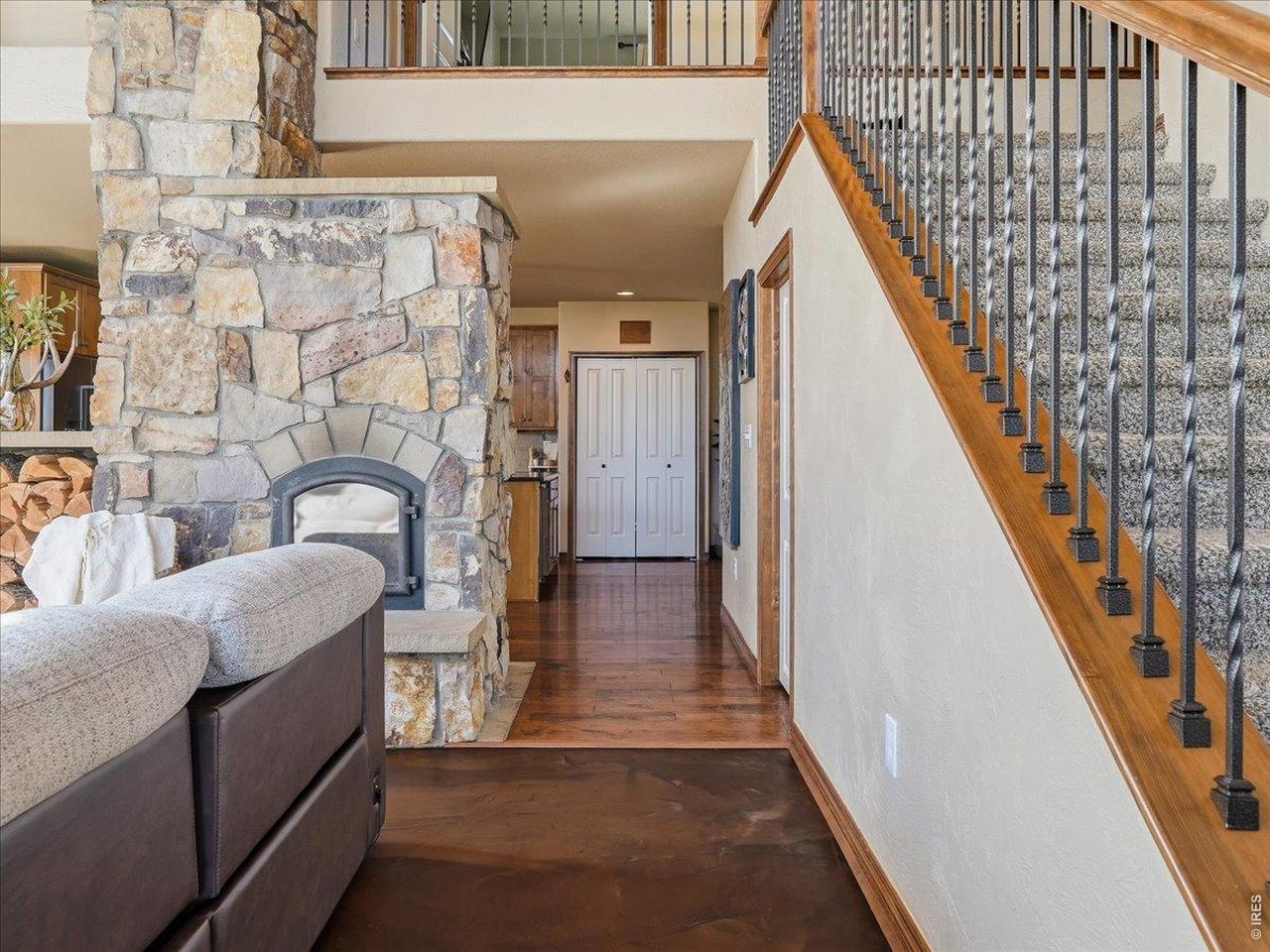 2565 Davis Ranch Road Bellvue, CO 80512 - Photo 8 of 50 Concrete and Wood Floor