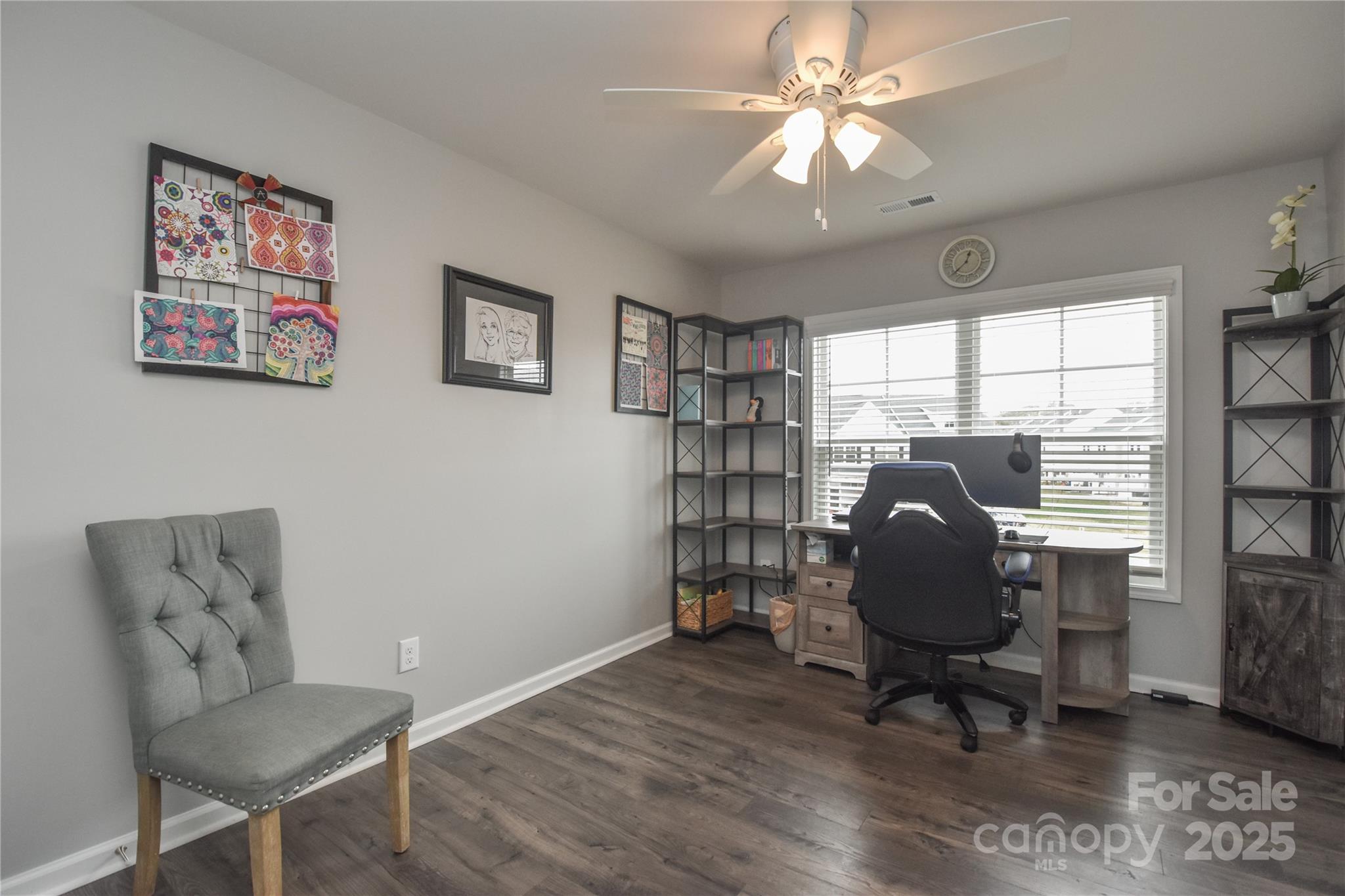 8097 Sheffield Dr. Drive Terrell, NC 28682 - Photo 21 of 26 a view of a workspace with furniture and a window