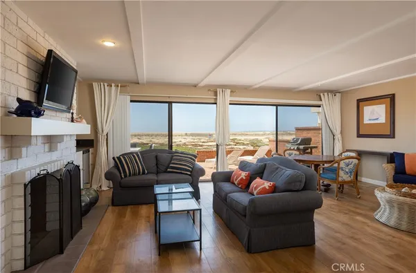 a view of swimming pool from a balcony