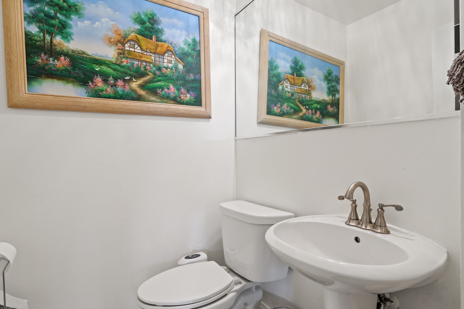 419 Glenshire Road Glenview, IL 60025 - Photo 9 of 11 a bathroom with a toilet and a sink