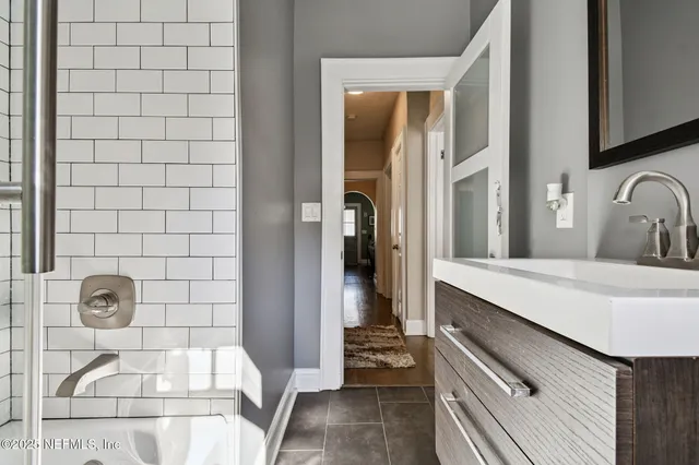 a front view of a house with street