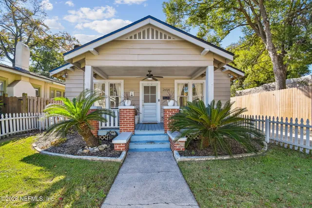 a view of a porch with furniture