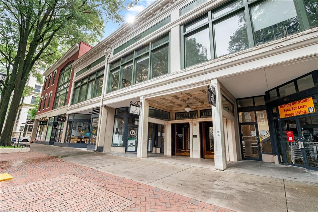 57 Forsyth Street Northwest, Unit 14H Atlanta, GA 30303 - Photo 30 of 42 a view of a building with a street