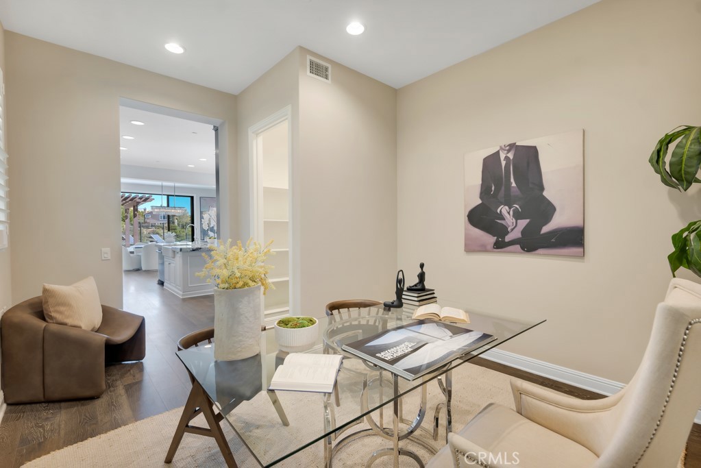 20120 Jubilee Way Porter Ranch, CA 91326 - Photo 47 of 55 a living room with furniture and a wooden floor