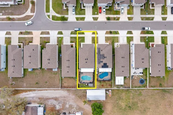 a front view of a building with large windows