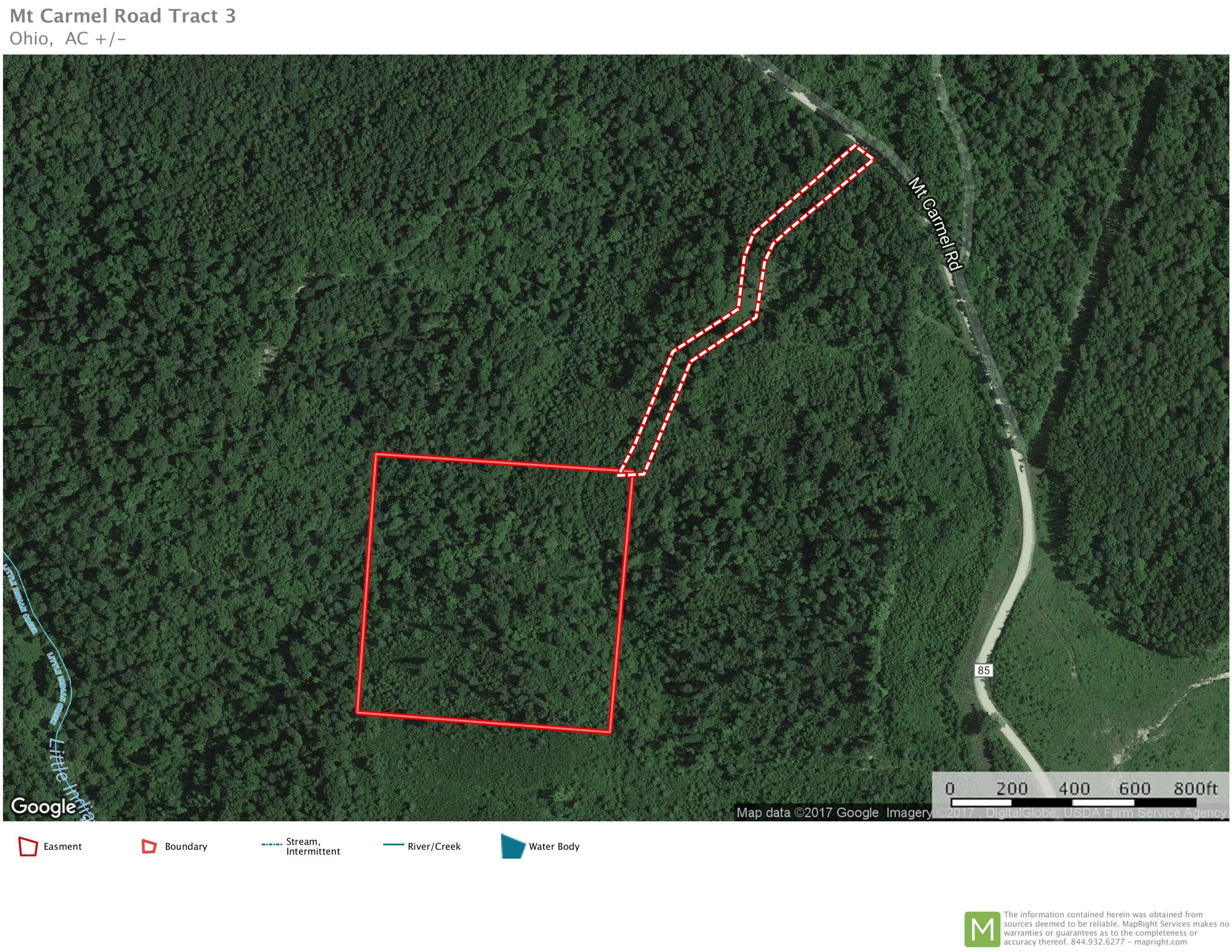 3 Mt Carmel Road Vinton, OH 45686 - Photo 13 of 14 Mt Carmel Road Tract 3 Aerial