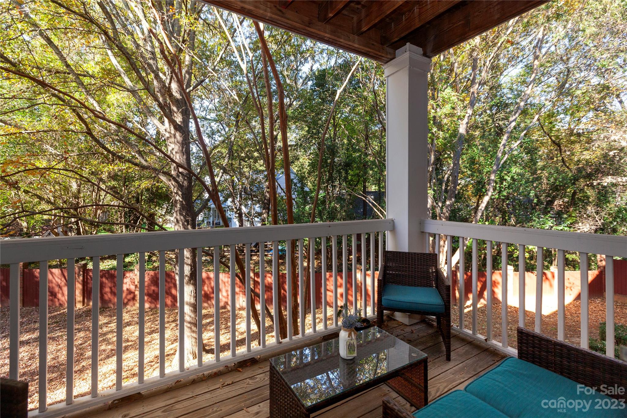 5601 Fairview Road, Unit 19 Charlotte, NC 28209 - Photo 29 of 30 a view of a two chairs in the deck